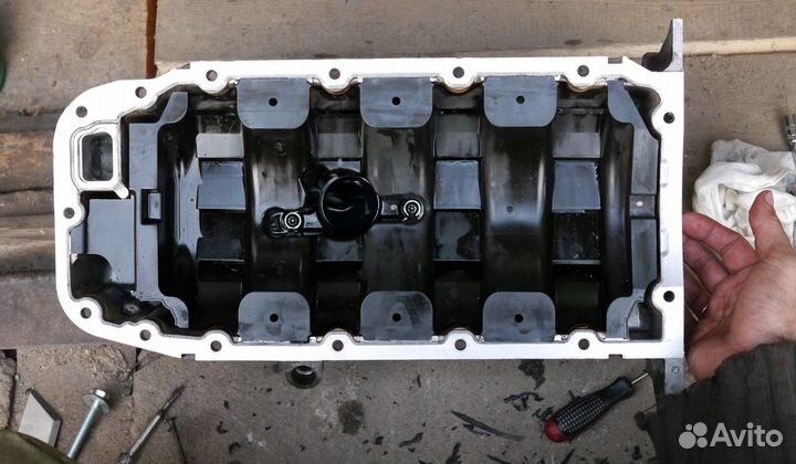 Переклейка поддона двс BMW 7-er VI 2015-19