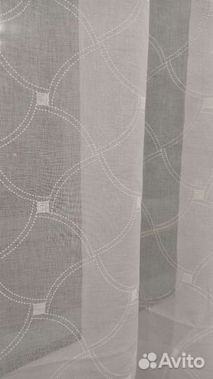 Портьера лен новая