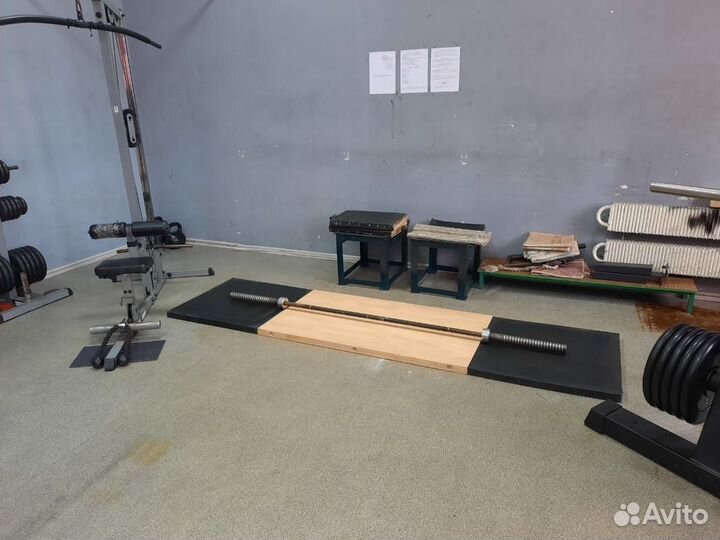 Помост для становой тяги компактный 280х50х4см DNN