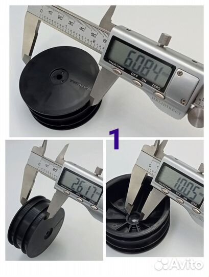 Диски Tamiya 26x60/37x60мм для багги 1/10