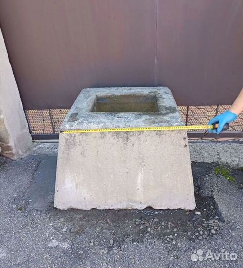 Фундаментные стаканы для ограждений ГОСТ