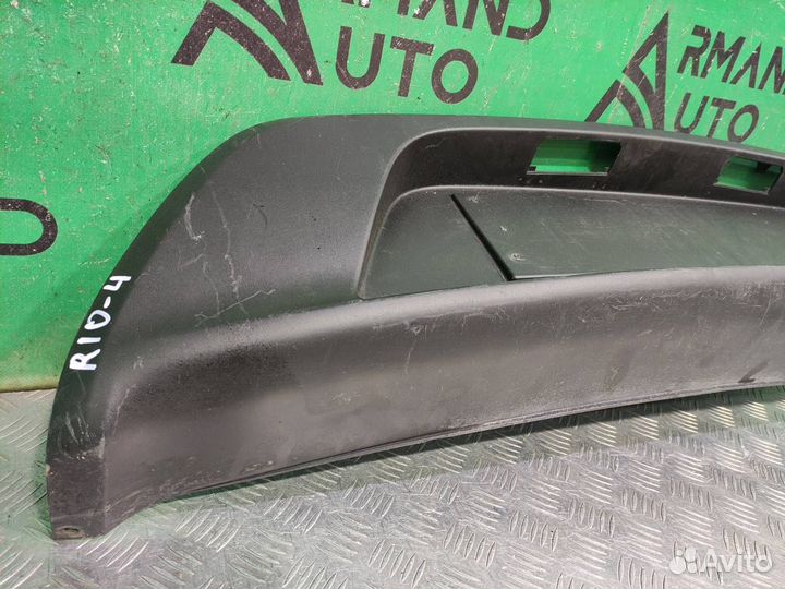 Юбка бампера задняя Kia Rio 4 FB 2017-Нв