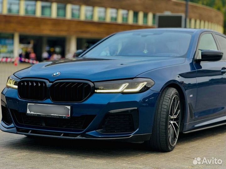 Губа на бампер BMW G30 рестайлинг