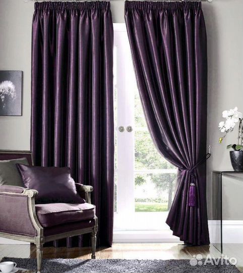 Шторы 2шт высота 294см ширина 270см