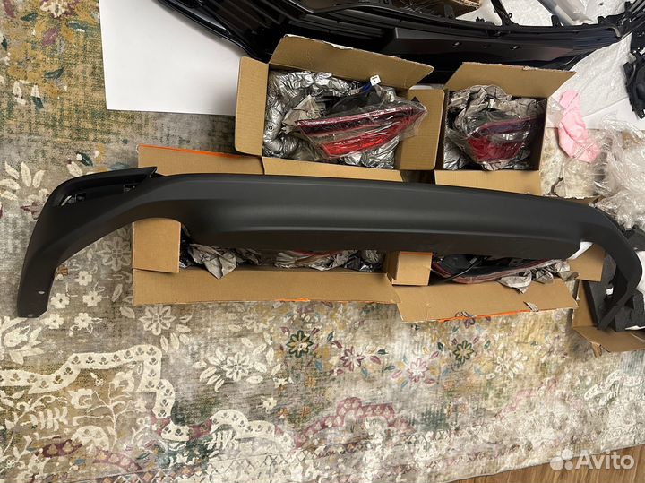 Диффузор бампера Camry 70