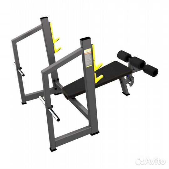 Скамья-стойка для жима под углом вниз A-3041