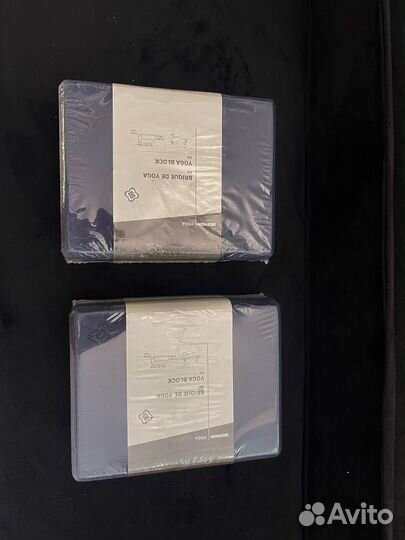 Блоки для фитнеса и йоги новые 2 шт