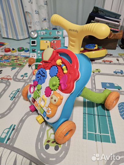 Ходунки каталка детские amarobaby
