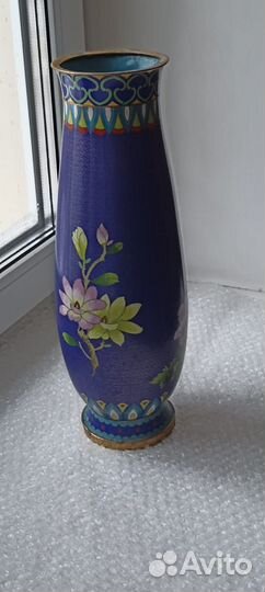 Ваза китайская Клуазонне