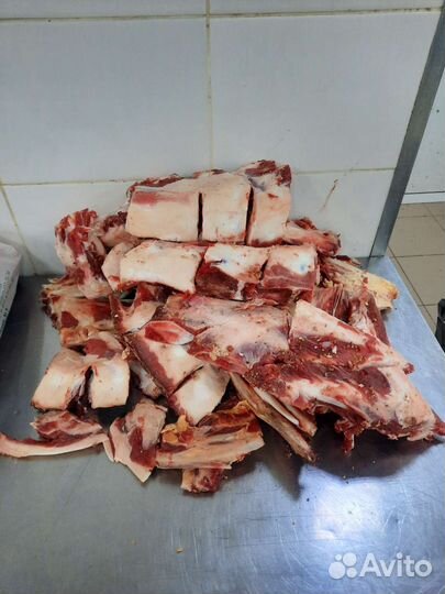 Жила,кости,корм,мясо для собак. Суповой набор