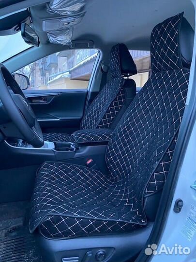 Накидки на сиденья из велюра