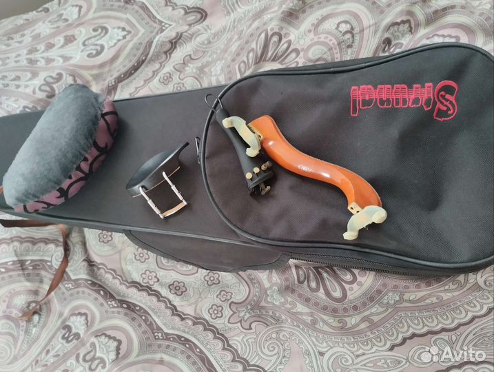 Скрипка Чехословакия, жёсткий футляр, комплект