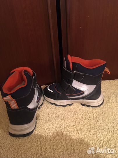 Сапоги зимние на мальчика