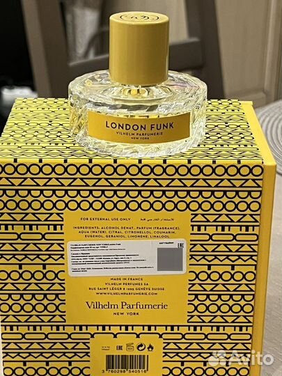 Vilhelm parfumerie london funk 50 ml оригинал