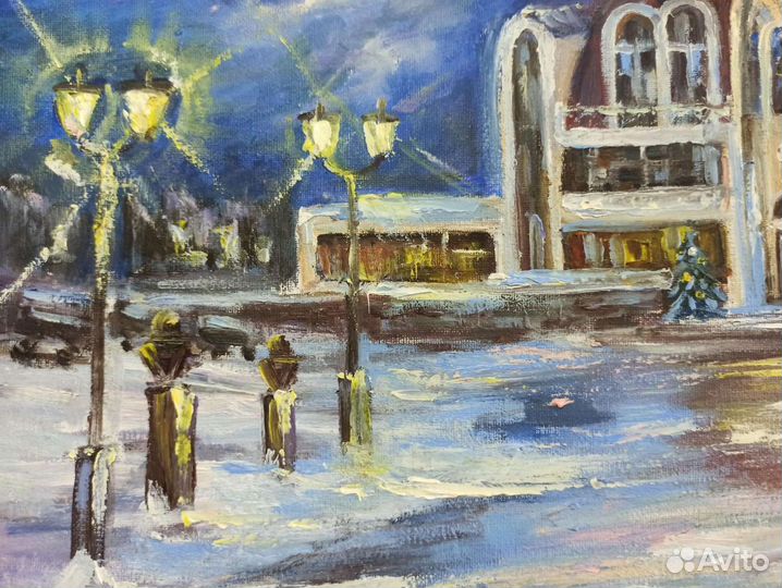 Картина маслом Тула. Музей оружия