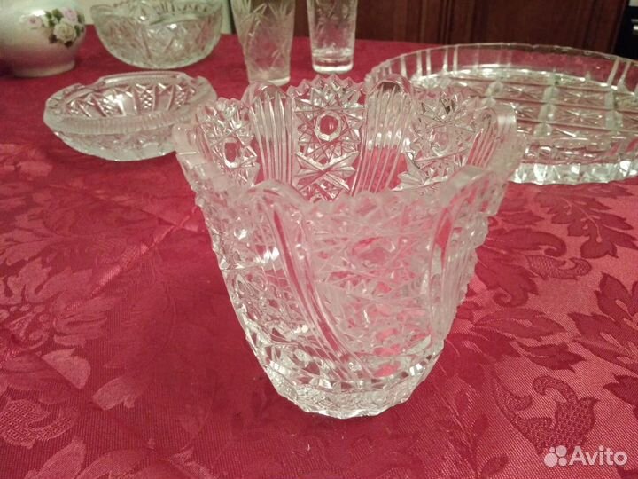Вазы, хрусталь, вазочки