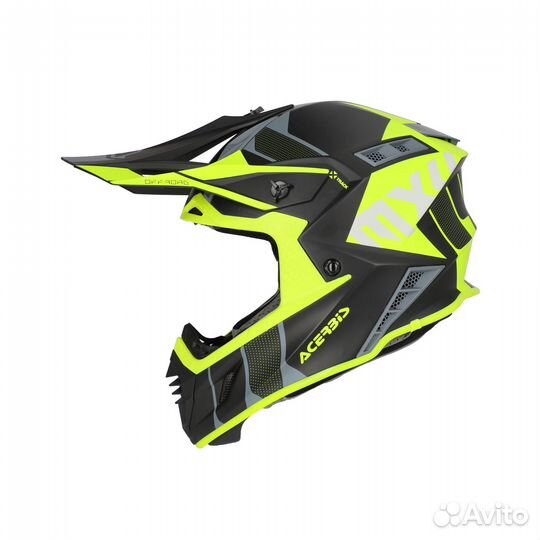 Хардэндуро Шлем Acerbis X-track 22-06 Black/Fluo-Y