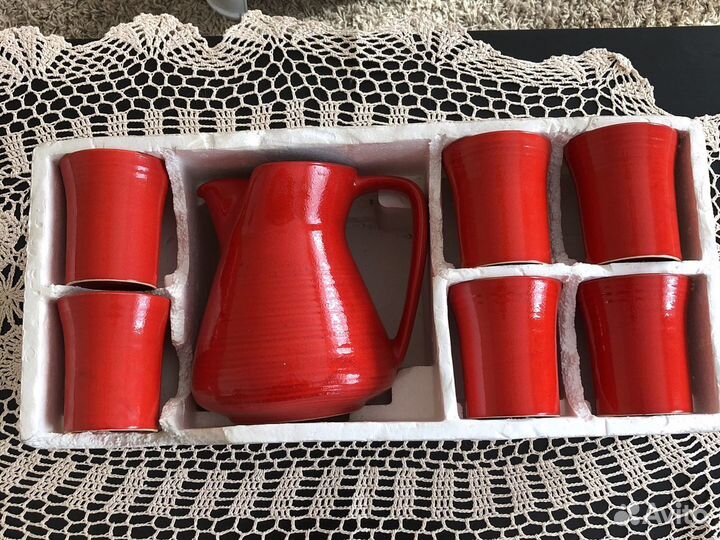 Кувшин со стаканами Югославия