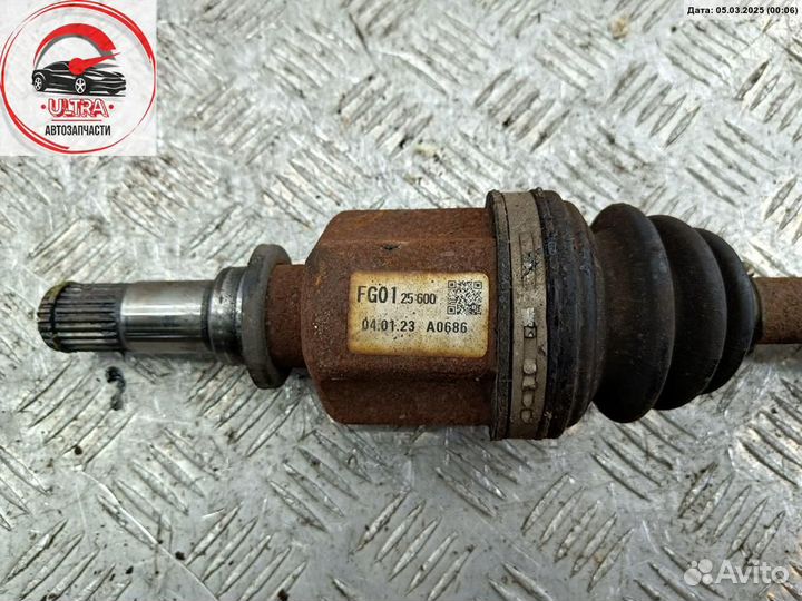 Полуось передняя левая б/у Mazda 3 (2003-2008) BK FG0125600