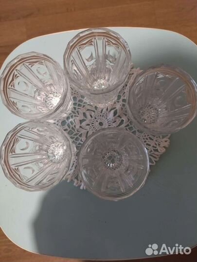 Хрустальные стаканы