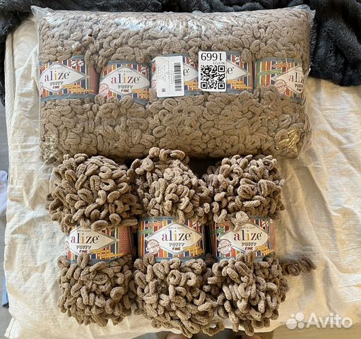 Пряжа для вязания alize puffy fine