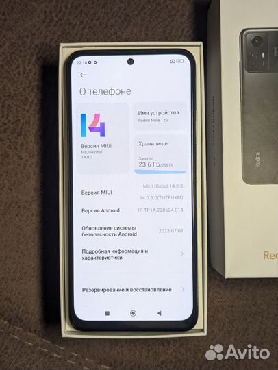 Xiaomi Redmi Note 12S, 8/256 ГБ