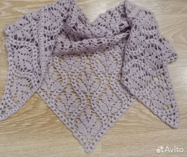 Бактус(косынка на шею) вязаный