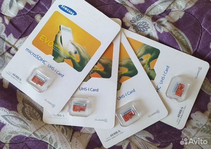 Карты памяти microsd 16-32 gb