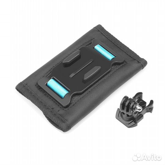 Крепление-зажим на рюкзак для для gopro поворот 36