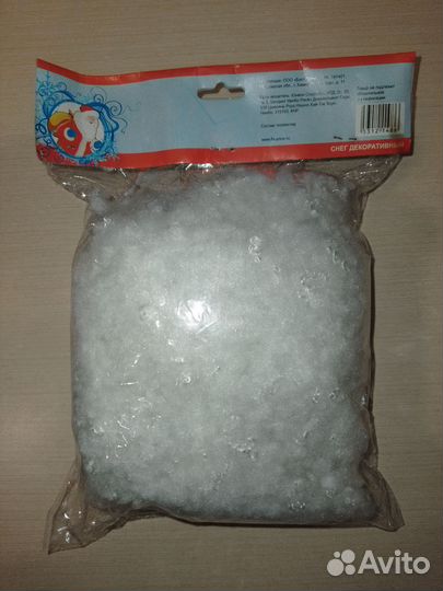 Декоративный снег