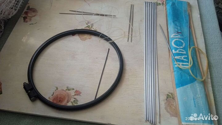 Спицы,пяльца.ссср.цена за всё, что на фото