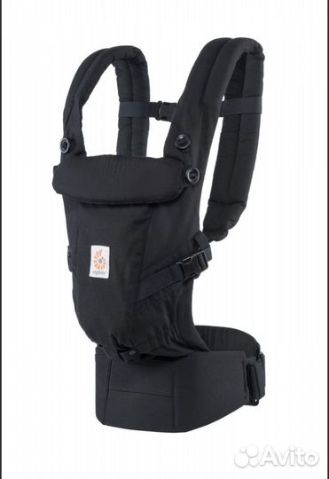 Эргорюкзак ergobaby adapt black bcapeablk оригинал