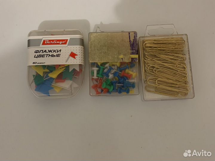 Флажки скрепки