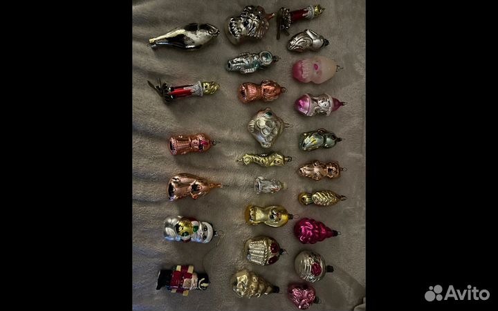 Елочные игрушки СССР