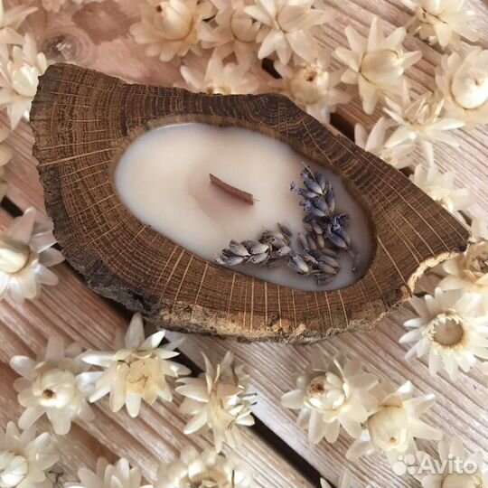 Свеча в дереве