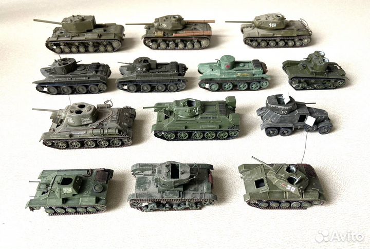 Модели военной техники 1:35, 1:72, 1:87, 1:400