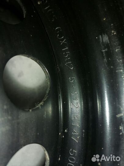 Стальные диски r15 на skoda Октавия