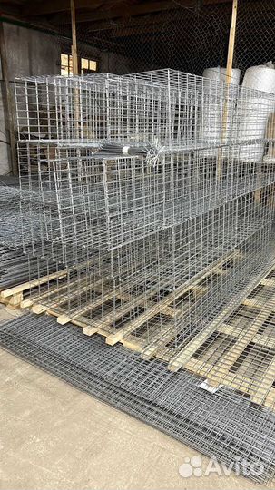 Короб металлический / Габионы / Цоколь50х50