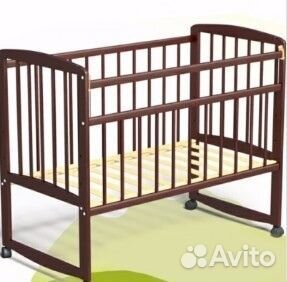 Детская кровать-качалка 