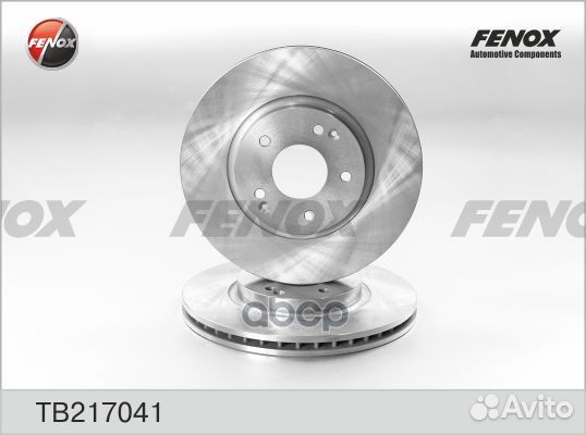 TB217041 диск тормозной 298x26x5 SsangYong