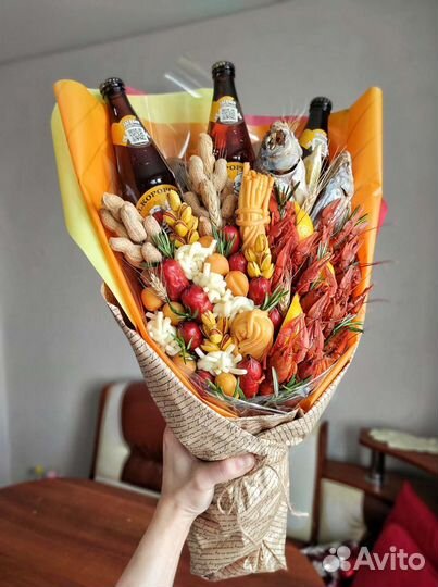 Съедобные букеты. Мужские букеты. Подарки