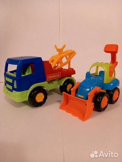 Игрушки строительная техника