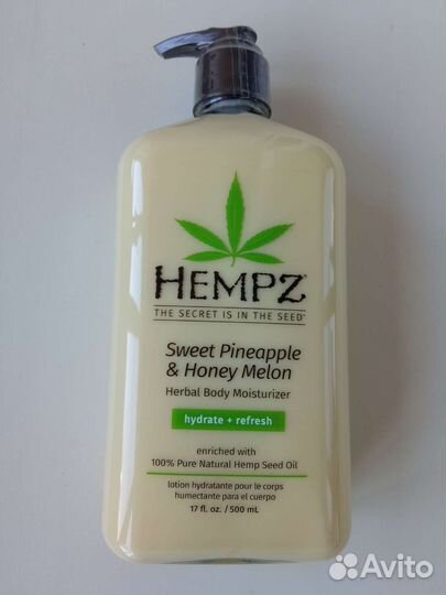 Молочко для тела hempz