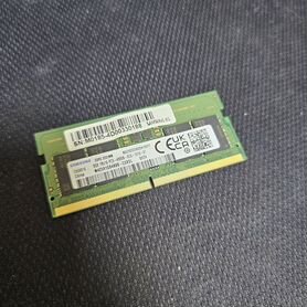 Оперативная память DDR5 SO-dimm 8 GB Samsung