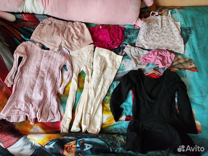 Детские вещи для девочки 80 86