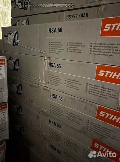 Аккумуляторные мотоножницы Stihl HSA 56 оригинал