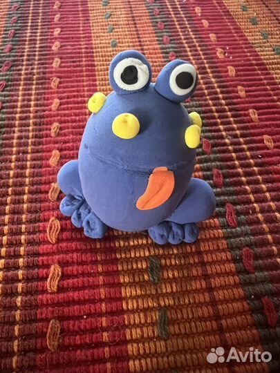 Лягушка синяя