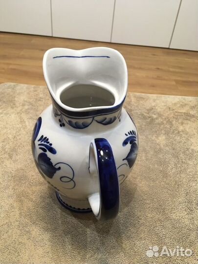 Кувшин СССР. Гжель