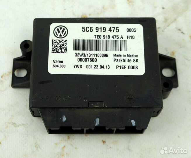 Блок управления парктроником VW Jetta 6