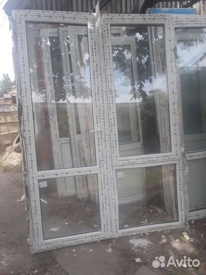 Двери окна пластиковые бу